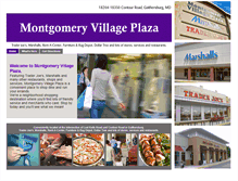 Tablet Screenshot of montgomeryvillageplaza.com